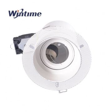 Trimless LED -Downlight -Lampe mit modularer Aluminiumverkleidung - einstellbar