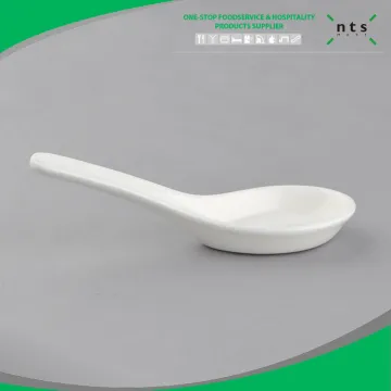 hospitality tableware ceramic soup spoon