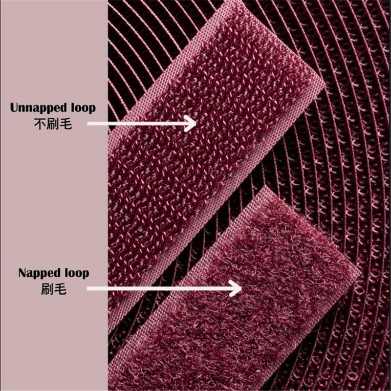 Velcro Elastic unnapped loop