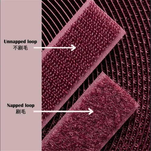 Velcro Elastic unnapped loop fastening medical strap