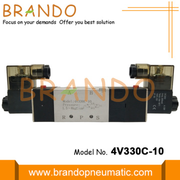 3/8 &#39;&#39;Airtac 유형 공압 솔레노이드 밸브 4V330C-10