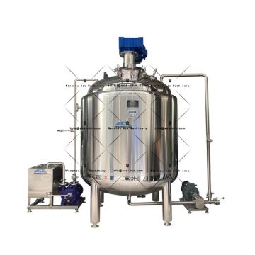 100L Hydraulic Lifting Industrial Emulsifier Mixer with Electric Heating and Vacuum