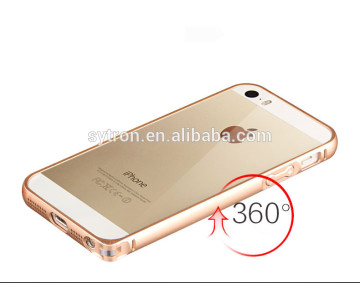 Luxury new fashion ultra thin prevention fell metal aluminum bumper for iphone6s