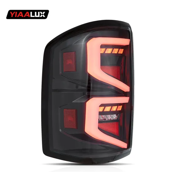 Vland Manufacturer New Style Taillights with Sequential Turn Signal for GMC Sierra 1500 (2014-2018)