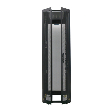 Serbest duran sunucu rafı ağ dolabı, 19 inç 42U cam kapı, 800x1000mm