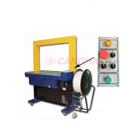 Semiautomatic bundling boxes strapping machine carton