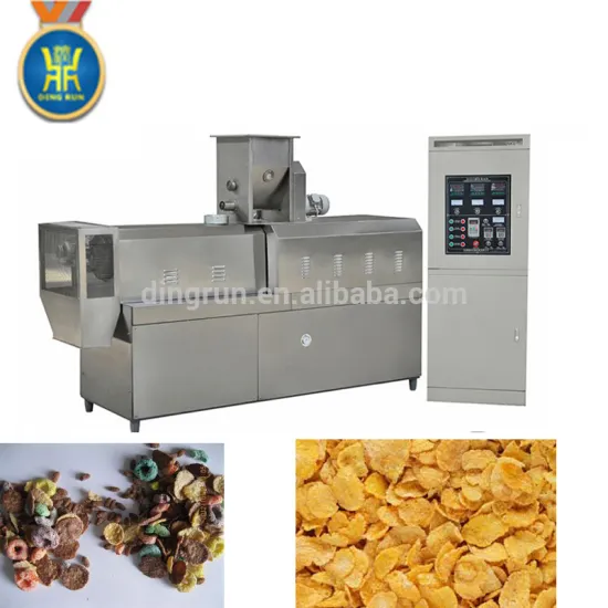 hot sale electric breakfast cereal production line