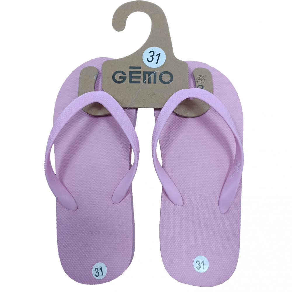 LILAC GIRL'S FLIP FLOPS