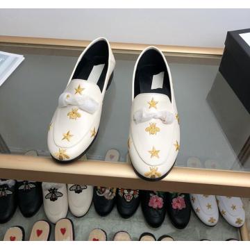 Luxury women designer shoes embroidery patch