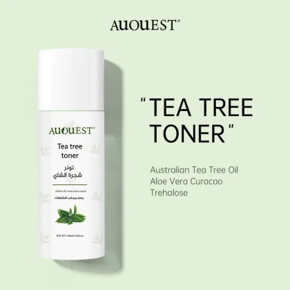 Organic Vegan Tea Tree Toner - Moisturizing, Soothing, Oil-Control, Anti-Acne Face Toner