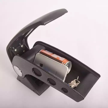 Black Console Box Car Armrest Storage Box
