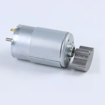 R-555 Series DC Vibration Motors: 6V, 12V, 24V Micro Motors with Single and Double Fans for High Frequency Vibrations