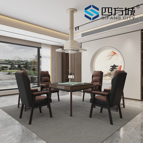 table de mahjong automatique-T660 Marron Caramel