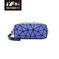 Geometric Clutch Luminous Beauty Bag Small Travel color changing Cosmetic Wristlet bag for women