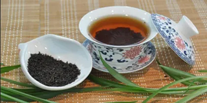 China health food orthodox organic black tea