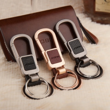 Custom Luxury Electroplated Zinc Alloy Car Keychains with Brandable Logo and Gift Box for Men - Source Manufacturer