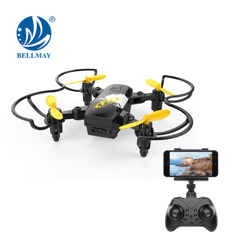 Bra försäljning headless mode rc flygplan leksaker mini bästa drone med 0.3mp wifi kamera