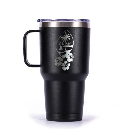 30z-Edelstahl-Auto-Kaffeetasse mit Griff