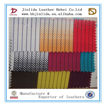 newly calenering PVC print oxford fabric for luggage