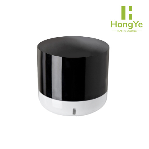 Plástico con riego automático en blanco y negro brillante