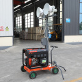 Telescopic 5M Diesel Generator Mobile Light Tower for sale