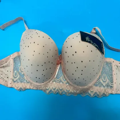 High Quality Comfortable Fashion Big Size Full Cup Bra Cotton Padded Bra 38-44C