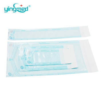 Medical self seal sterilization flat reel pouch