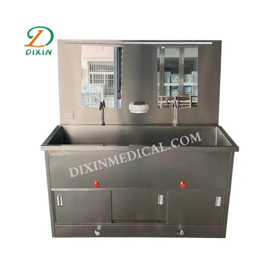 Three Person Hospital Operating Room Sink