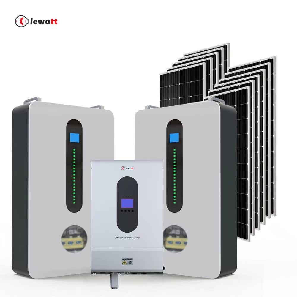 20kw with battery storage home use solar system