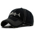 Adulto Bordado Algodão Sports Cap