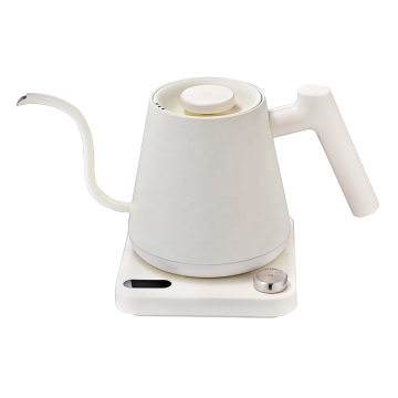 Hervidor de goteo eléctrico con capacidad de 0.8L: ideal para verter preciso sobre café y té con controlador Strix, pantalla de temperatura digital y configuraciones cálidas