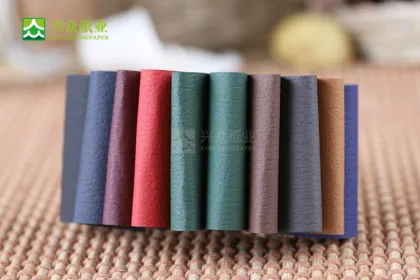 Touch Leatherette Paper Single Side SGS Limon