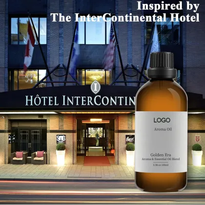 Golden Era Blend Essential Oil Inspired by InterContinental Hotel Pure Aromatherapy With Amber and Neroli Oil
