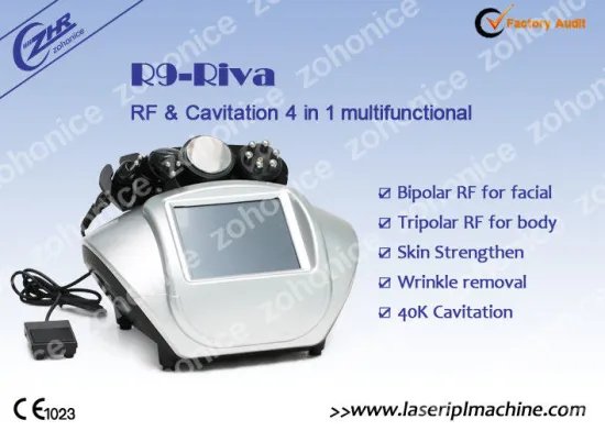 4 In 1 Cavitation Rf Beauty Equipment For Fat Dissolving R9-riva