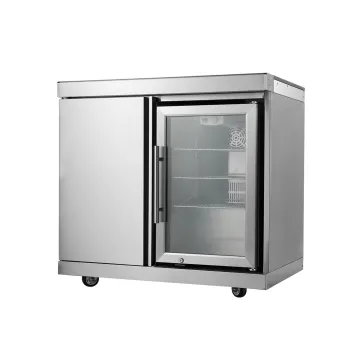 304 S/S Stainless Steel Single Door BBQ Grill for Enhanced Cooking Experience