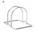 Kitchen Metal Cutting Board Rack Chopping Board Holder