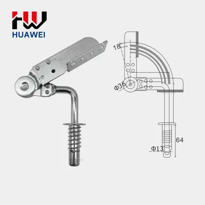 6 Position Adjustable Sofa Headrest Hinge
