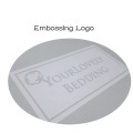 Grey Cardboard Ribbon Embossing Logo Gift Box