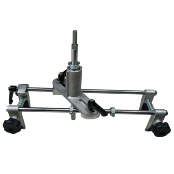 Kit mortiser con blocco in legno con 3 taglieri, 2 chiavi, compatibile con trapano elettrico