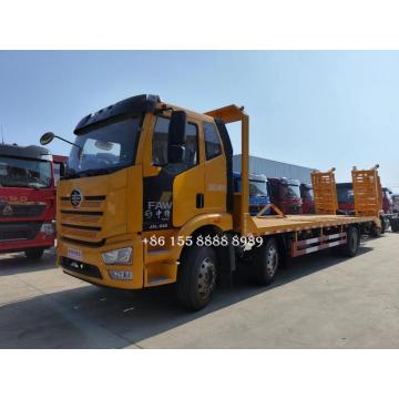 FAW 6x2 low bed flatbed truck