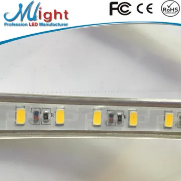12W Warm White IP65 220V smd 5730 Flexible LED Light Strip