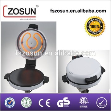 White color Automatic 1800W home pita pizza bread maker ZS-304
