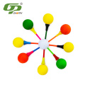 Tees de golf Coussin en caoutchouc plastique Couleurs mélangées