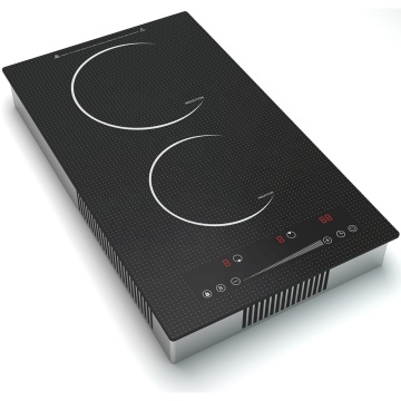 Electric Multi Cooker 2200W+2200W Big Power Fast Heating Double Infrared Burners Countertop