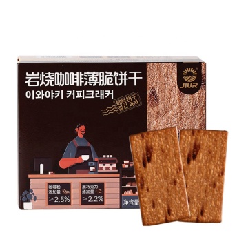 Jiur nuovi sapori 105g cracker sottili croccanti - snack a basso contenuto calorico all'ingrosso