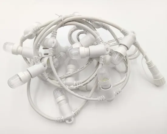 Waterproof E14 LED Strobe Light String - 220V Flashing Christmas Decoration