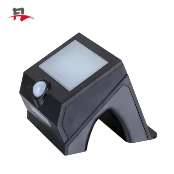 Super Bright Outdoor Courtyard Lamp: Waterproof LED Lighting with Human Body Sensor and Solar Power