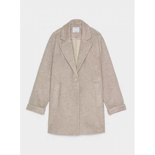 Plain Double-Sided Woolen Coat Women For Ladies
