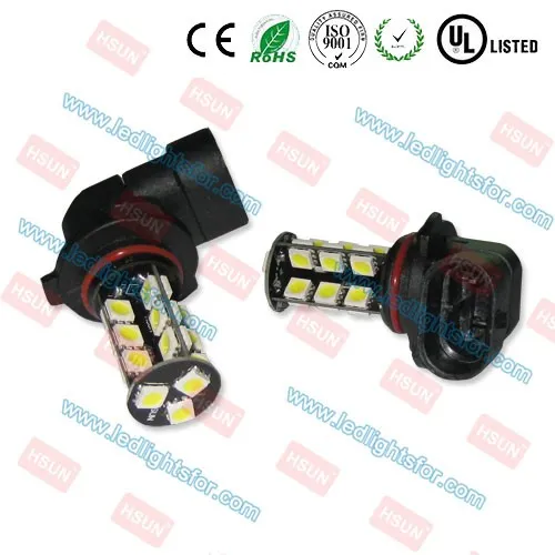 12v led light bulb H10 PY20D 9145 change to halogen bulbs on car