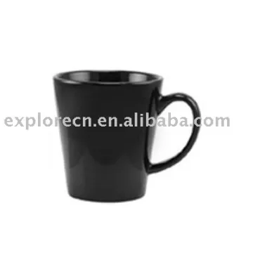 Ceramic glass coffee cup